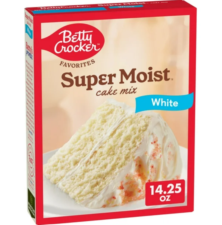 Betty Crocker Super Moist Cake Mixes Various Flavors - USA Imported