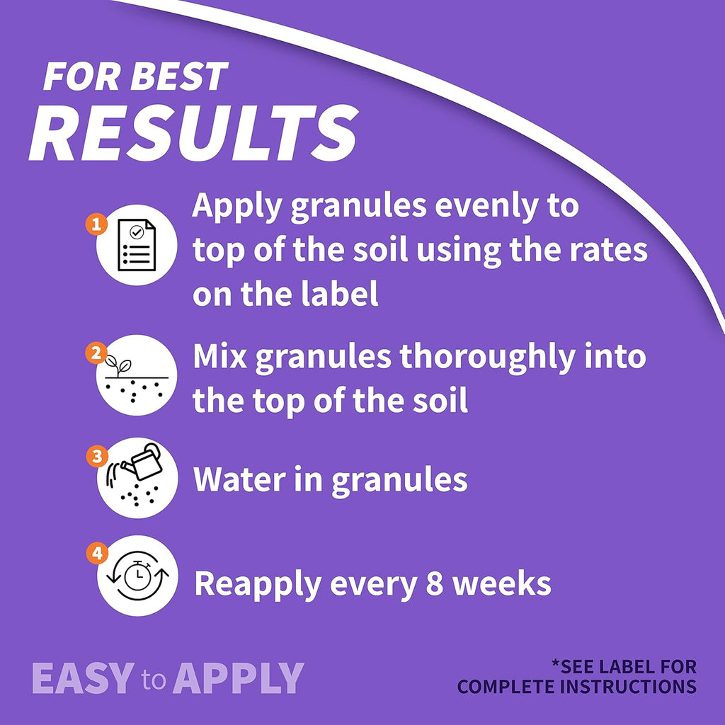 Bonide Systemic Houseplant Insect Control – Protects Indoor & Outdoor Plants from Aphids & Whiteflie - 8oz