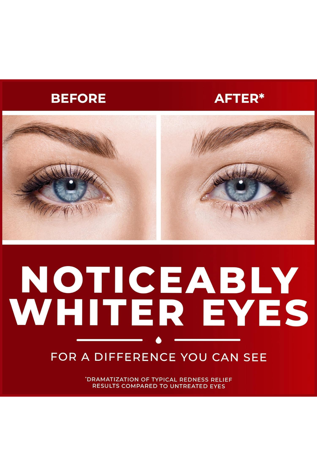 Clear Eyes Maximum Redness Relief Eye Drops – 12 Hours Comfort - 15mL