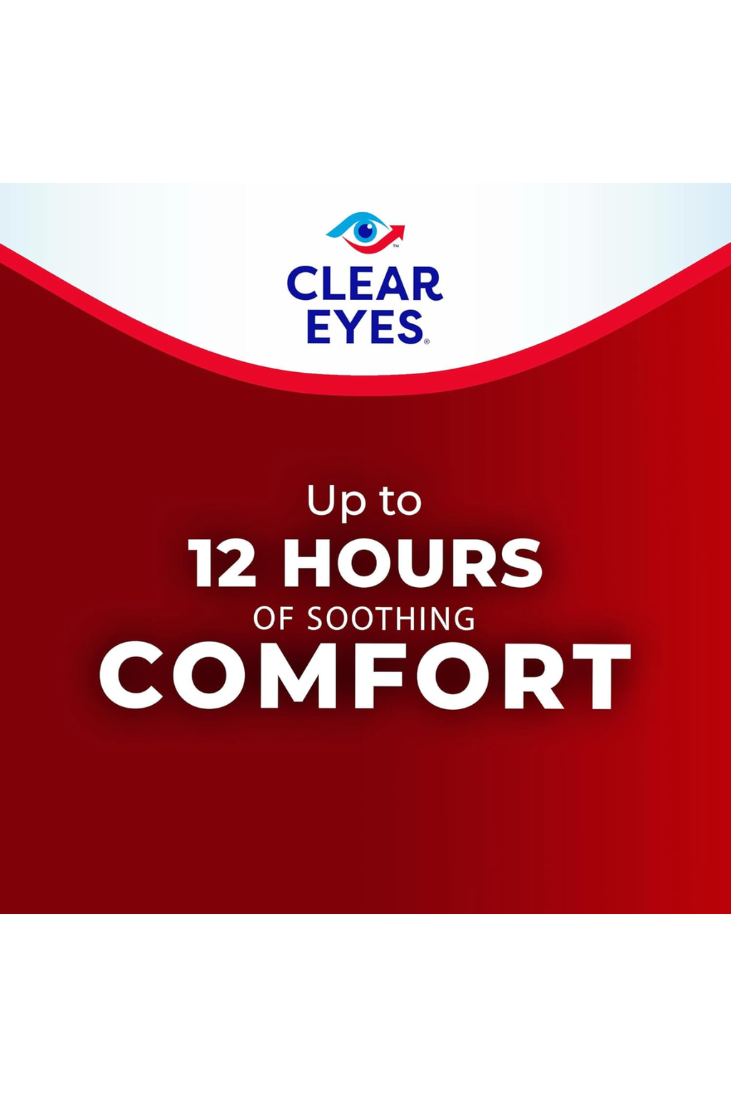 Clear Eyes Maximum Redness Relief Eye Drops – 12 Hours Comfort - 15mL
