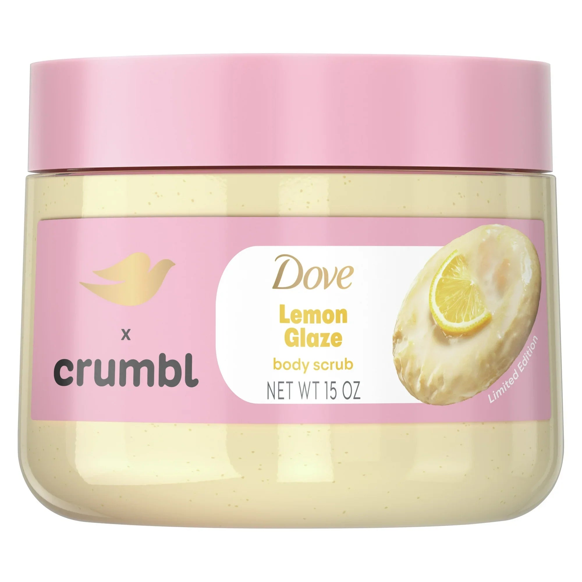 Dove x Crumbl Limited Edition Body Scrub 15 oz. Collection | Imported from USA | Available in UK