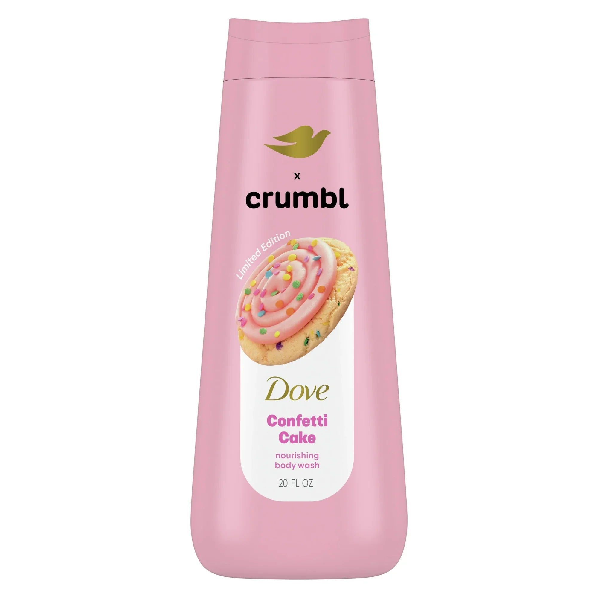 Dove x Crumbl Limited Edition Body Wash 20 oz. Collection | Imported from USA | Available in UK