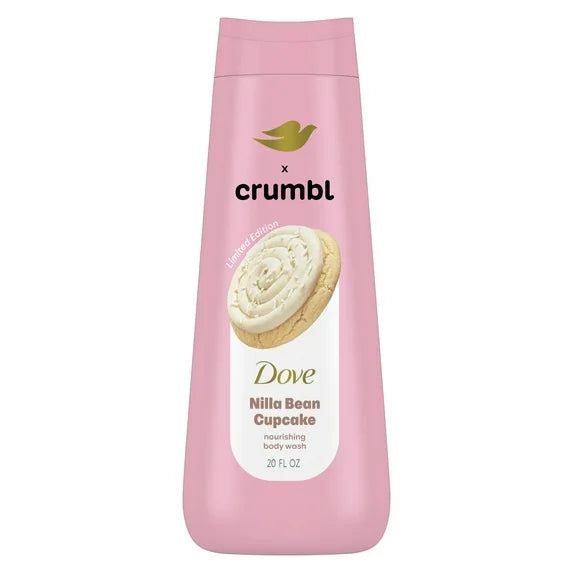 Dove x Crumbl Limited Edition Body Wash 20 oz. Collection | Imported from USA | Available in UK