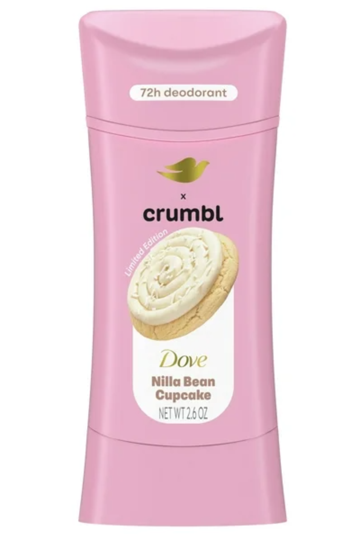 Dove x Crumbl Deodorant Stick – 72H Odor Protection - Limited Edition - 74g