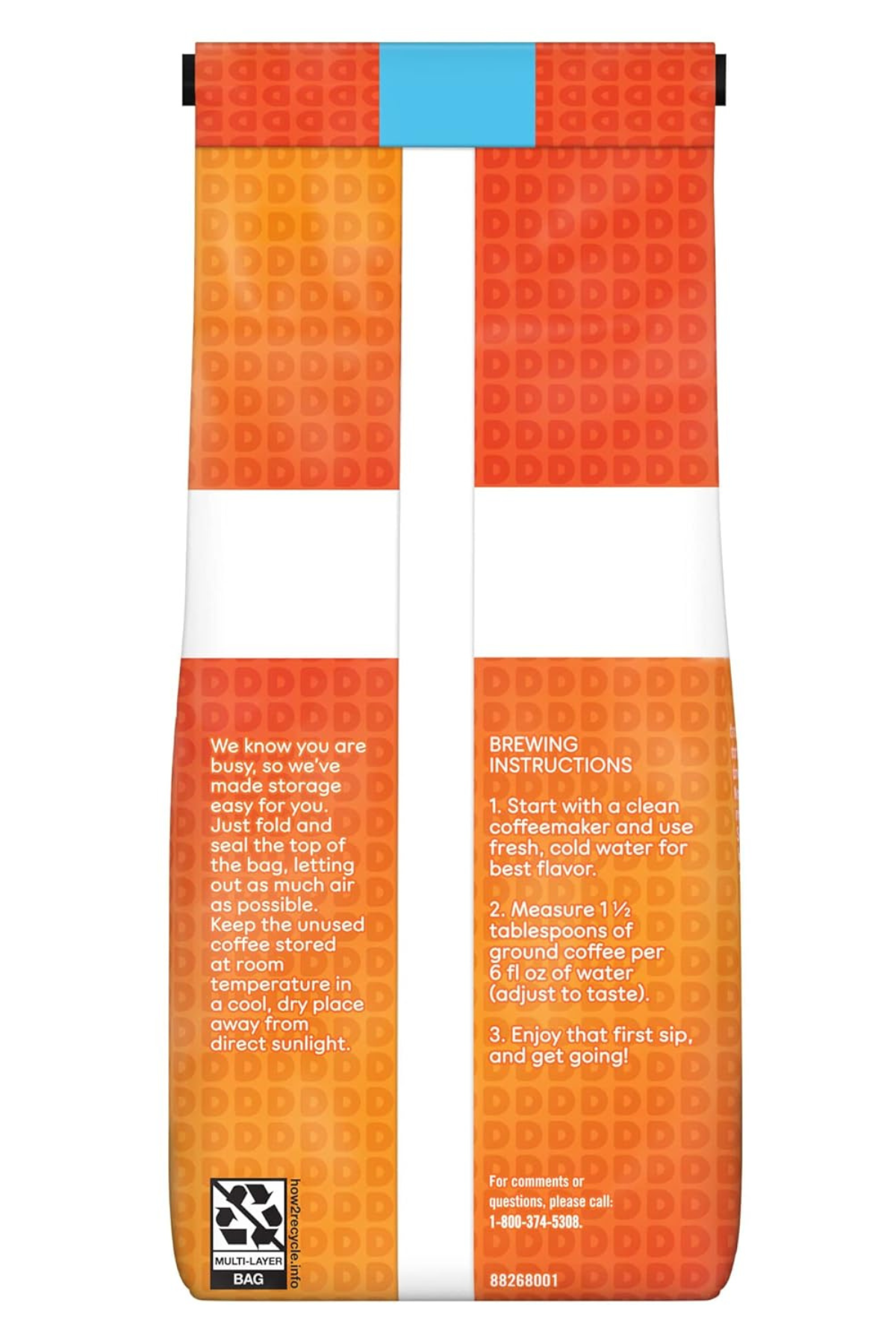 Dunkin’ French Vanilla Ground Coffee, 12oz – Imported from USA